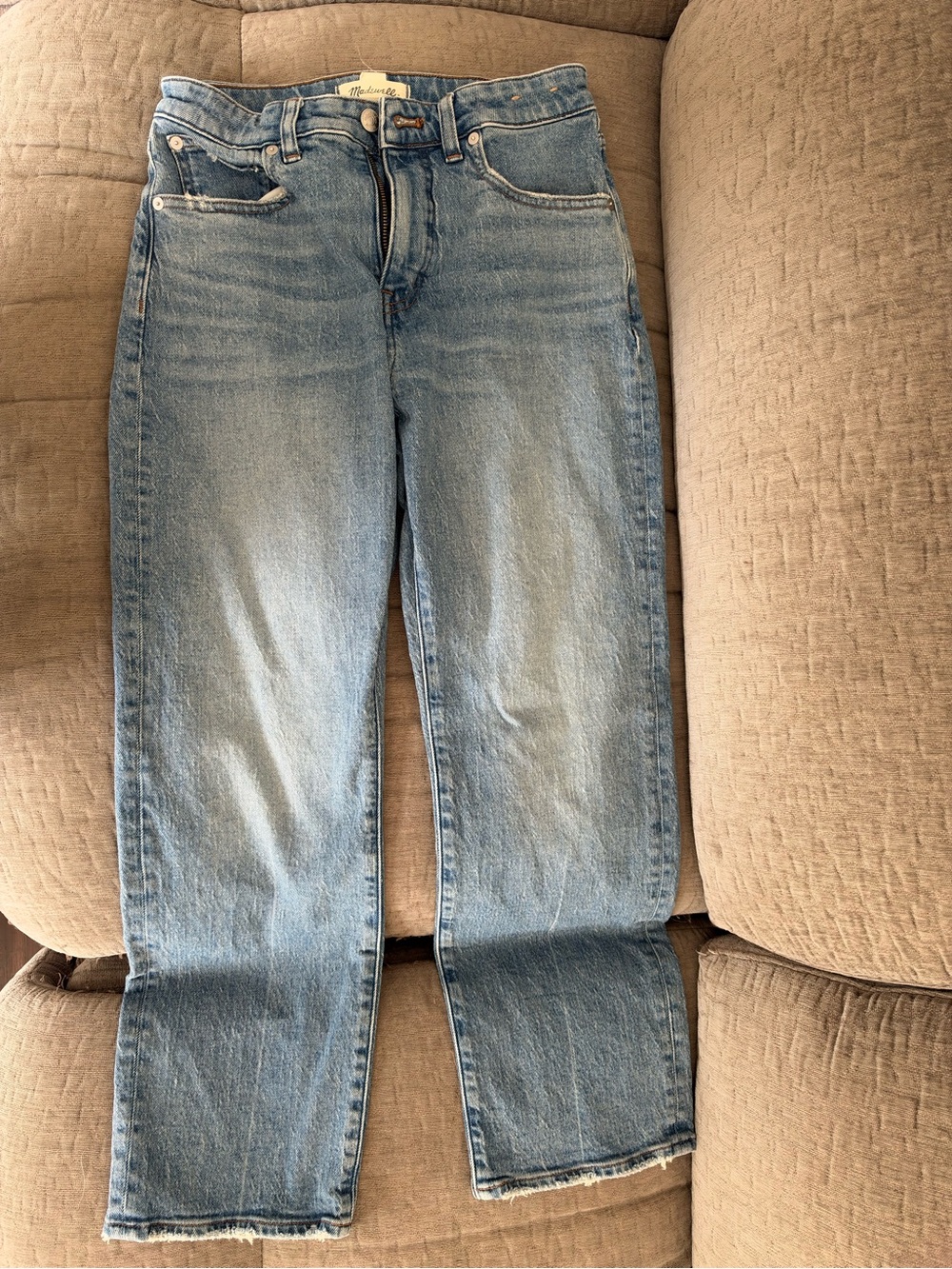 Madewell Curvy ‘90s Straight Jeans Jeans - Size 27 Petite
